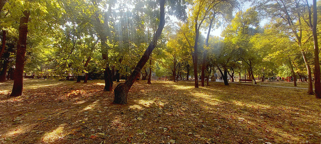 Золотая осень в Феодосии
