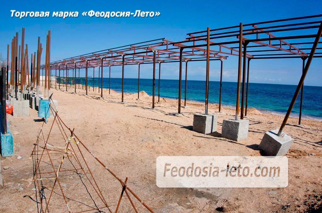 Феодосия пляжи на Черноморской набережной приводят в порядок перед сезоном Пляжи Феодосии и город приводят в порядок