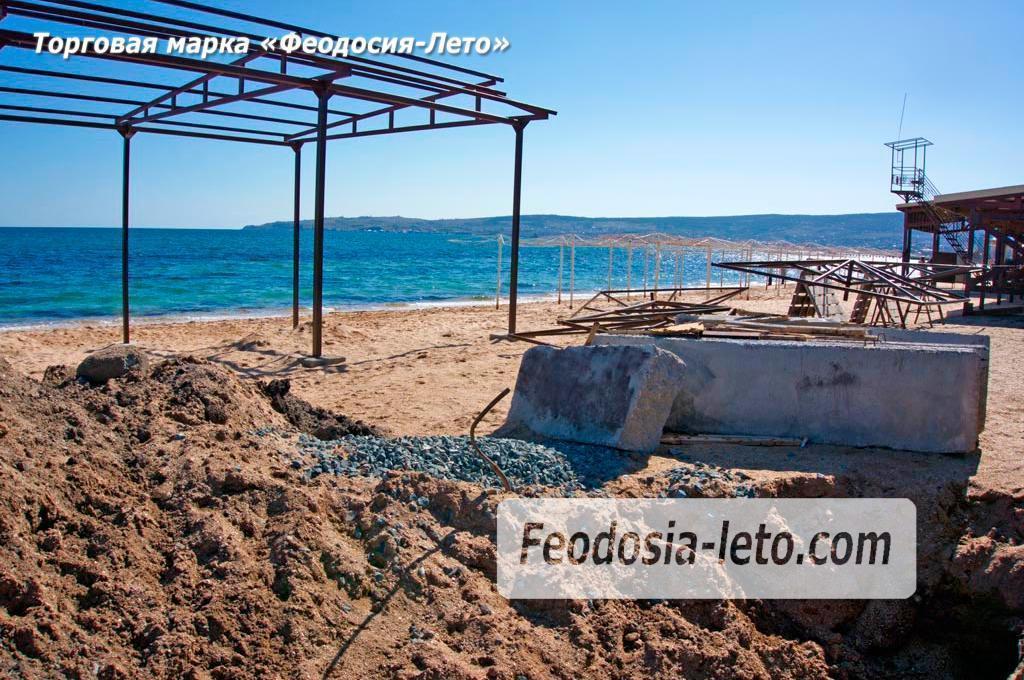 Пляжи Феодосии и город приводят в порядок