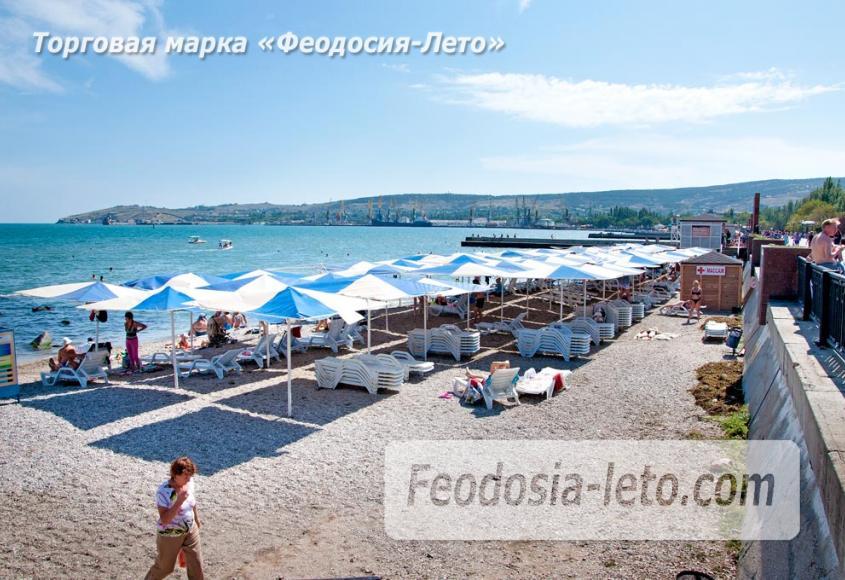 Галечный пляж Камешки в г. Феодосия - фотография № 27
