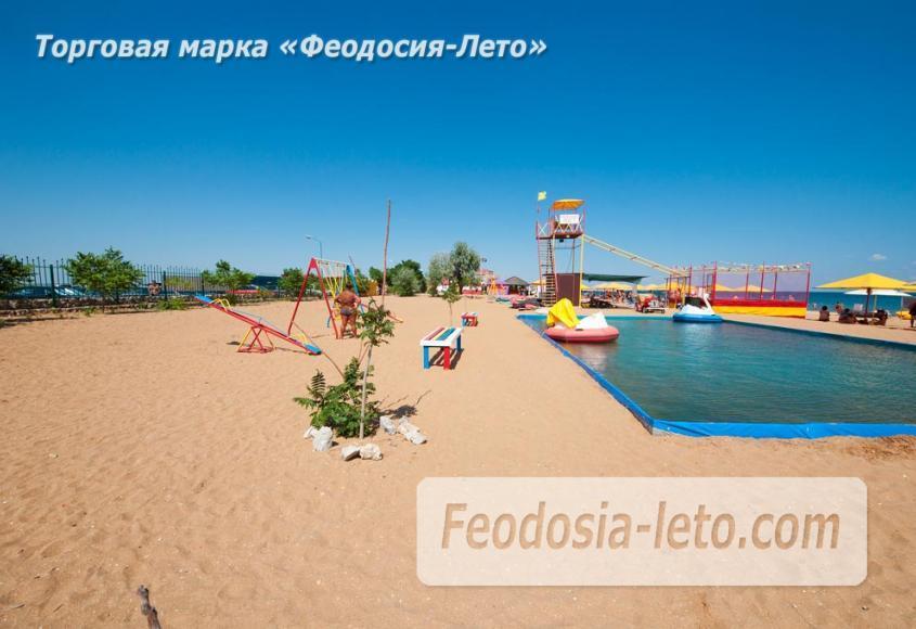 Крым Феодосия песчаный пляж Санрайз - фотография № 5