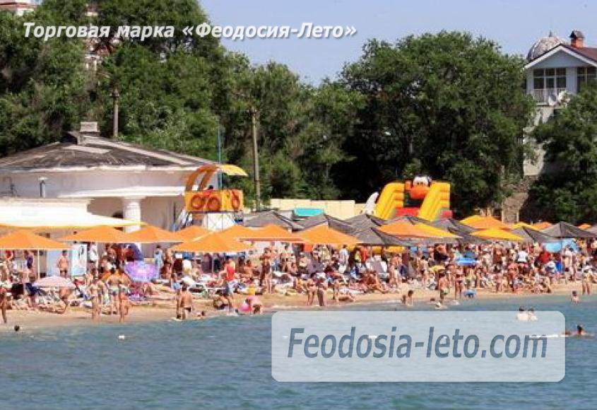 Первый городской пляж в Феодосии - фотография № 12