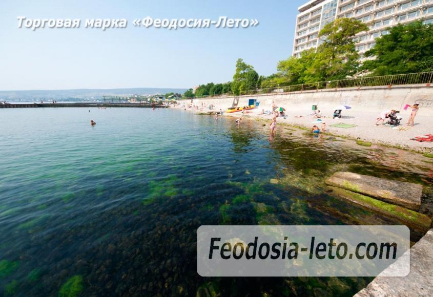 Пляж Ай-Петри, рядом с кафе Суворинские камни в Феодосии - фотография № 16