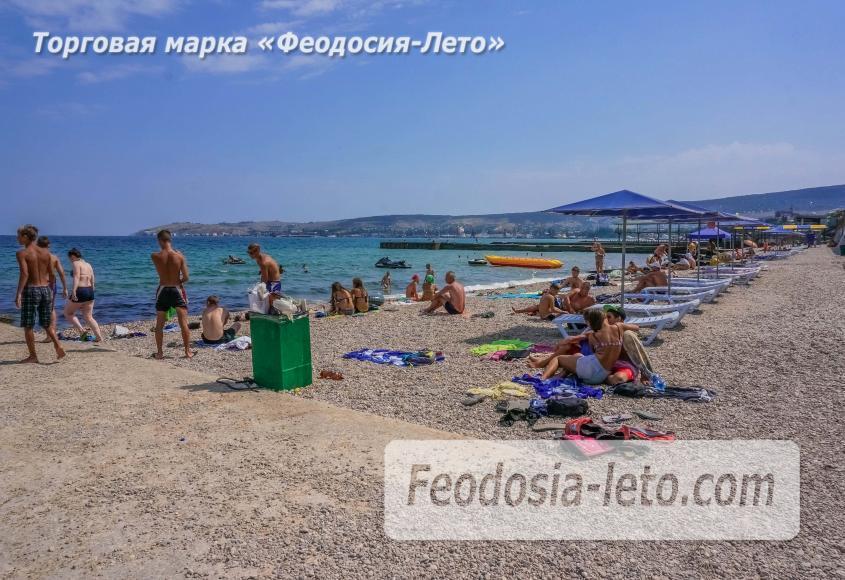 Пляж Ай-Петри, рядом с кафе Суворинские камни в Феодосии - фотография № 5